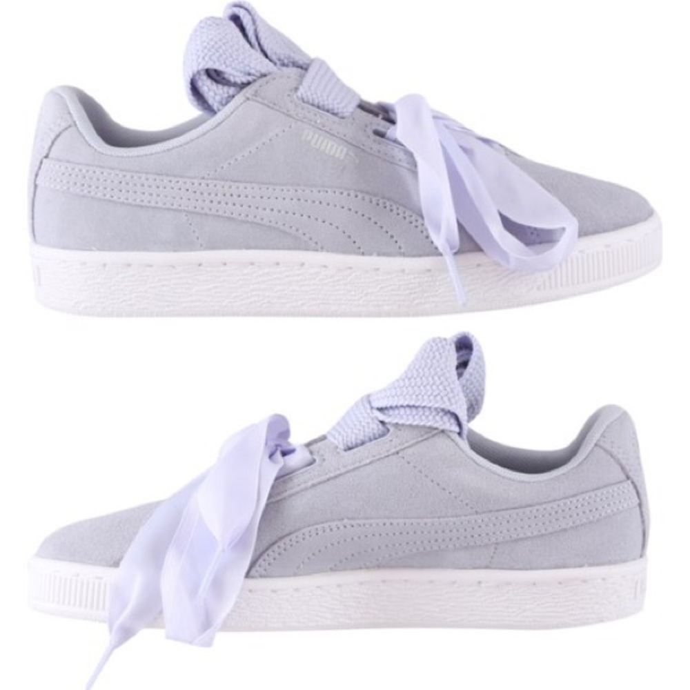 PUMA Suede Heart Basket Jr - Size 6C